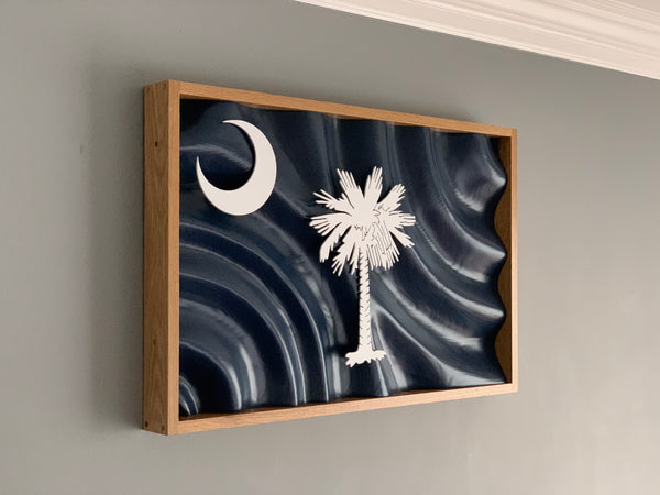 The South Carolina "Waving Fronds of Freedom" State Flag