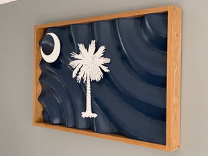 The South Carolina "Waving Fronds of Freedom" State Flag