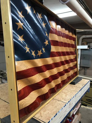 Betsy's "Golden Waves of Grain" American Flag