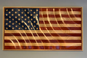 Old Glory "Golden Waves of Grain" American Flag