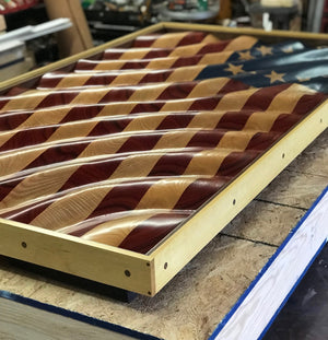 Betsy's "Golden Waves of Grain" American Flag