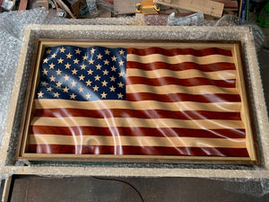 Old Glory "Waves of Grain" American Flag
